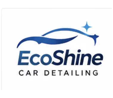 Melbourne Design Studio concept for EcoShine Car Detailing Logo, presented as a professional logo design portfolio example.
