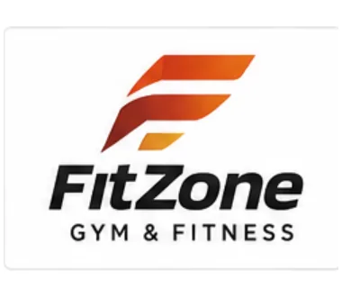Melbourne Design Studio concept for FitZone Gym and Fitness Logo, presented as a professional logo design portfolio example.