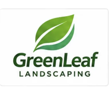 Melbourne Design Studio concept for GreenLeaf Landscaping Logo, presented as a professional logo design portfolio example.