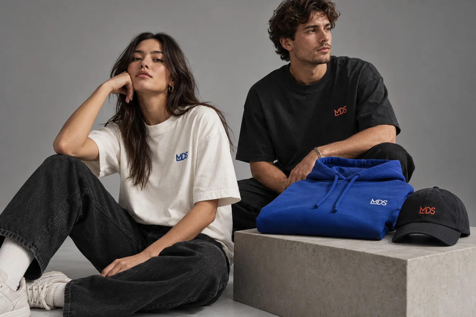 Melbourne Design Studio concept for MDS Apparel Capsule, presented as a professional corporate apparel design portfolio example.