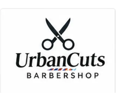 Melbourne Design Studio concept for UrbanCuts Barbershop Logo, presented as a professional logo design portfolio example.