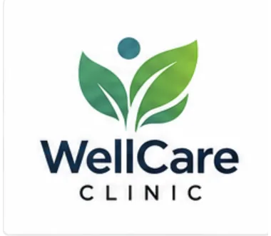 Melbourne Design Studio concept for WellCare Clinic Logo, presented as a professional logo design portfolio example.