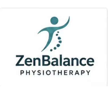 Melbourne Design Studio concept for ZenBalance Physiotherapy Logo, presented as a professional logo design portfolio example.